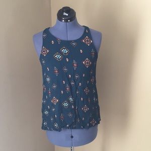 Xhilaration Boho High Neck Tank